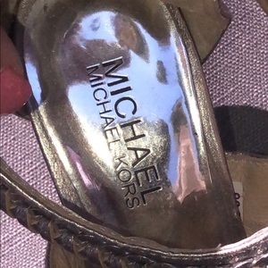 Michael Kors Shoes - Michael kors silver heels Michael Kors Shoes - Michael kors silver heels
